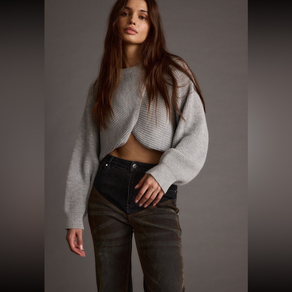 Rue Criss Cross Sweater in S/M